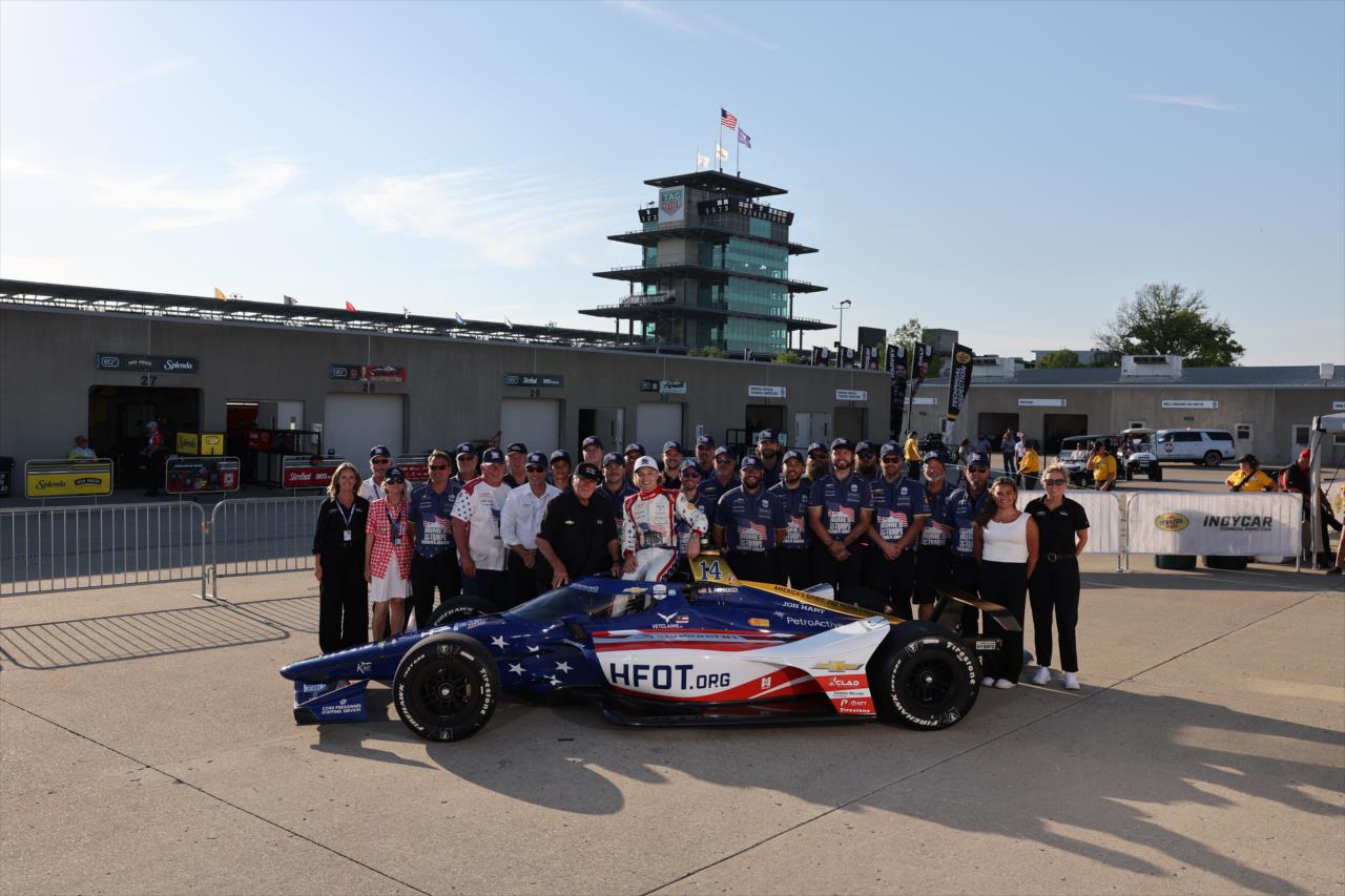 Santino Ferrucci - Indianapolis 500 Qualification Photo - By: Travis Hinkle -- Photo by: Travis Hinkle